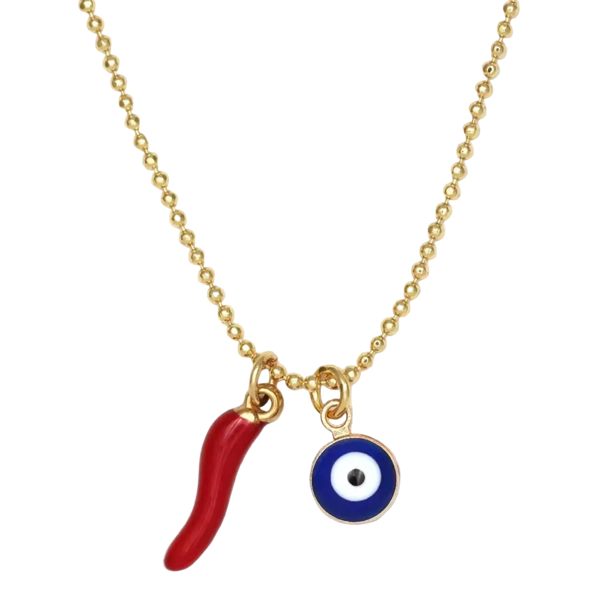 Occhio & Corno Necklace