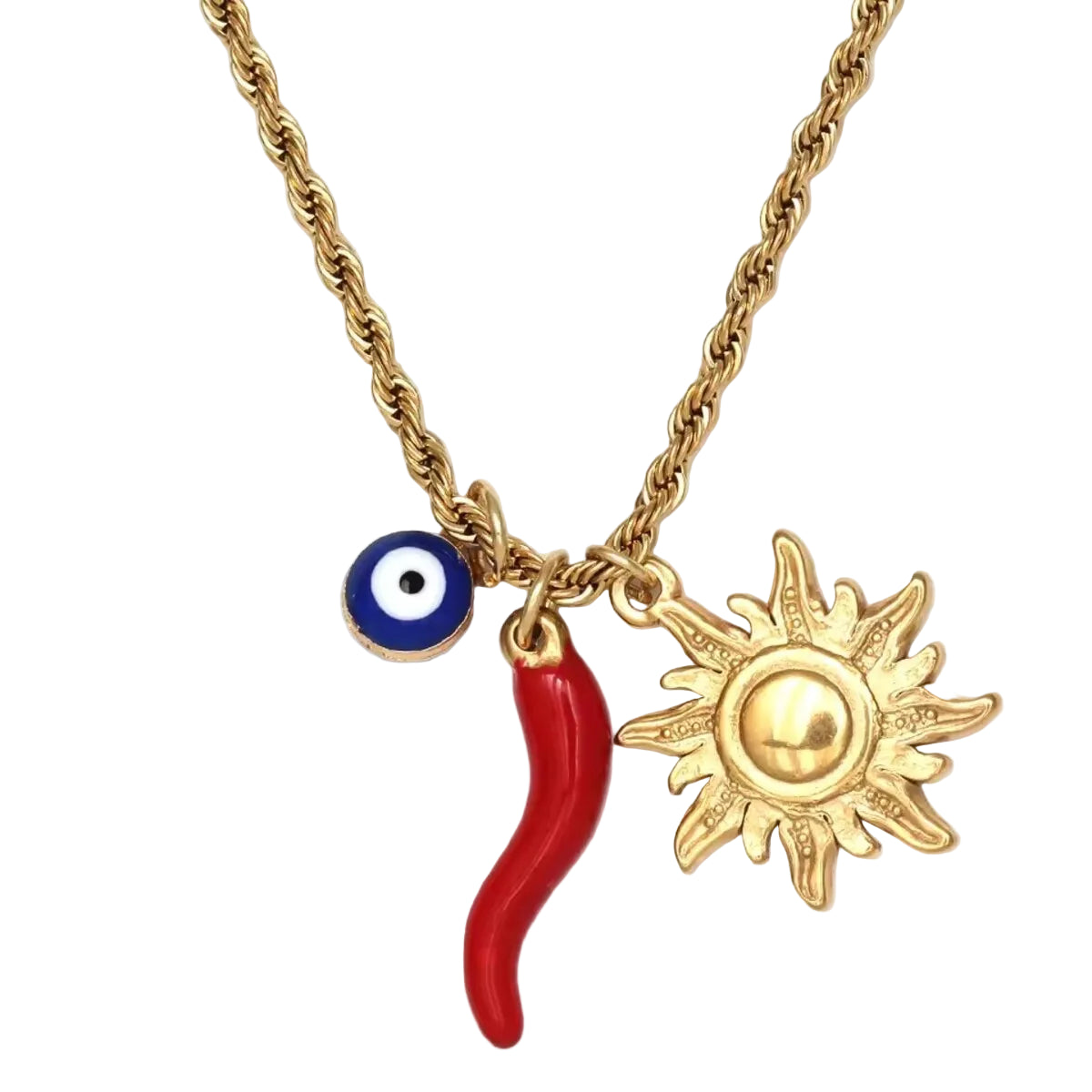 Occhio del Sole Necklace