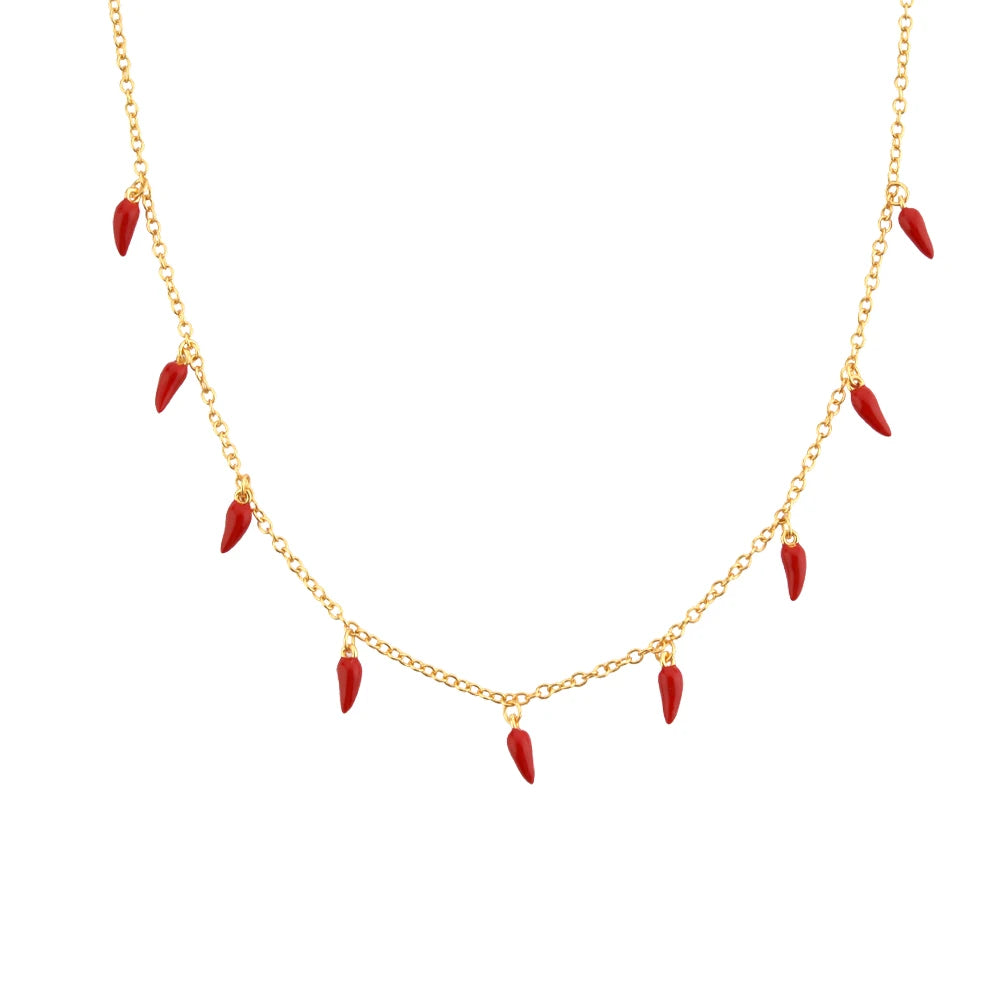 Gold Spicy Necklace