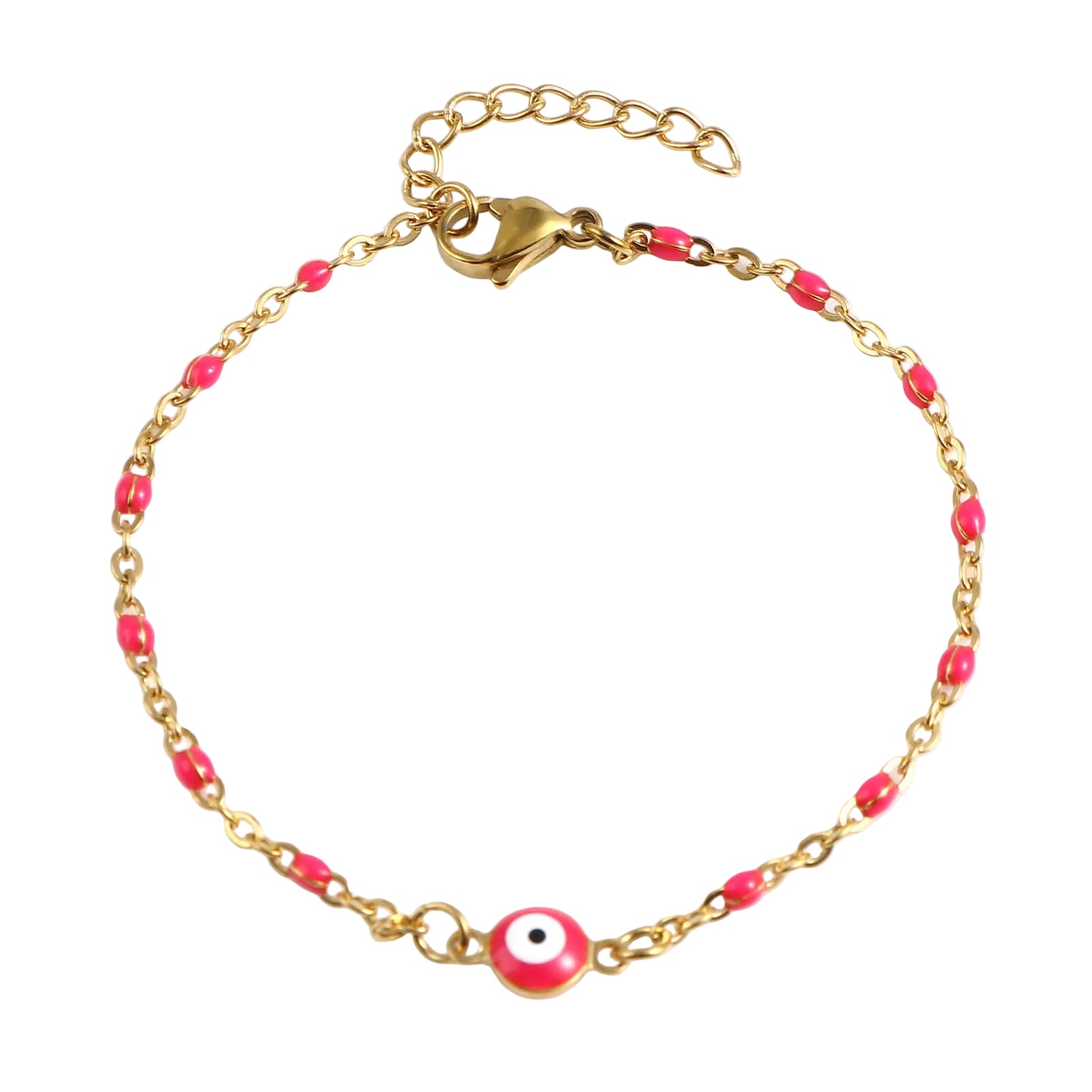 Hot Pink Occhio Bracelet