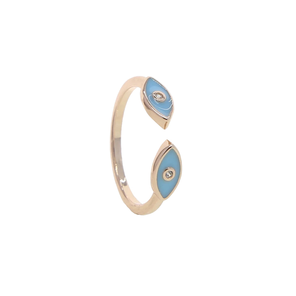 Blue Occhio della Grazia Ring