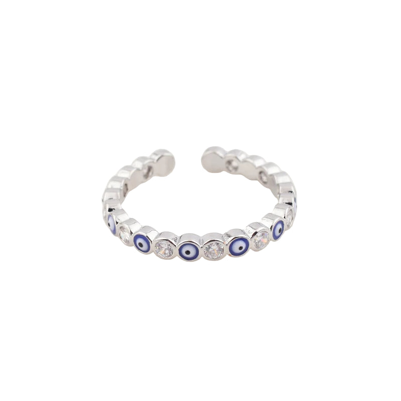 Silver Evela Occhio Ring