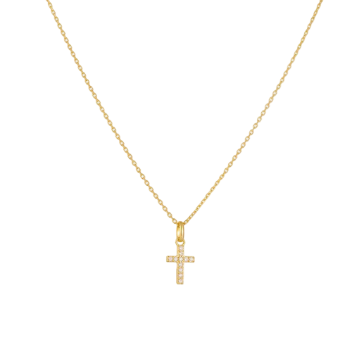 Gold Cross Necklace