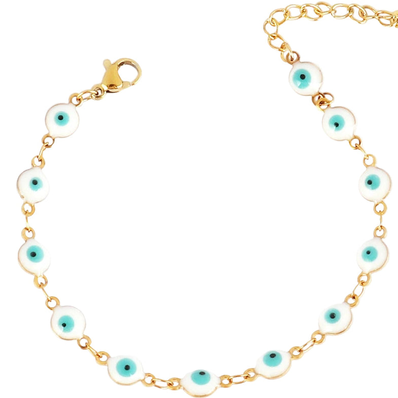 Gold Evela Occhio Bracelet