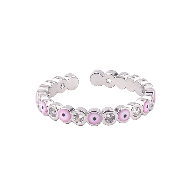 Silver Evela Occhio Ring