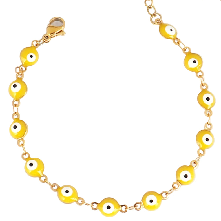 Gold Evela Occhio Bracelet