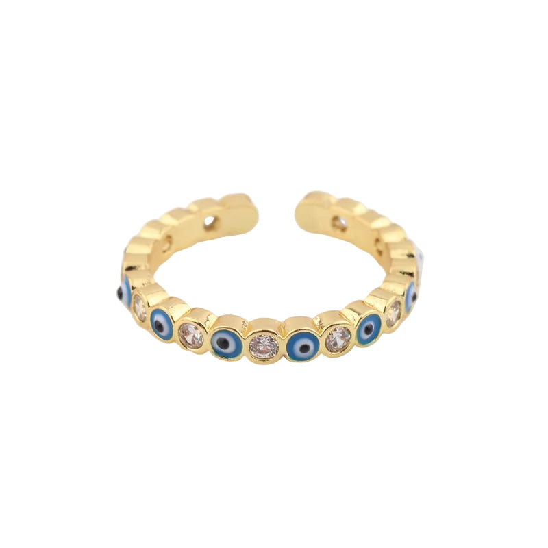 Gold Evela Occhio Ring