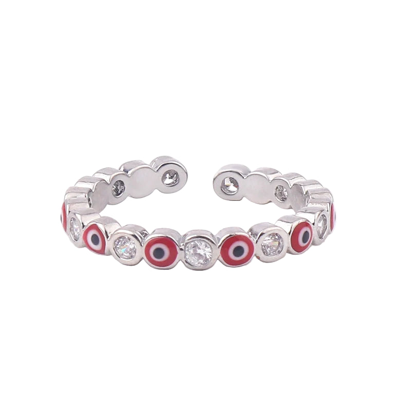Silver Evela Occhio Ring