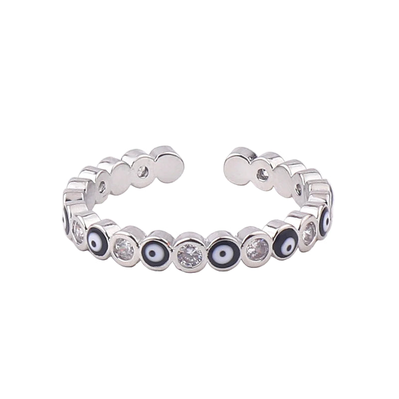 Silver Evela Occhio Ring