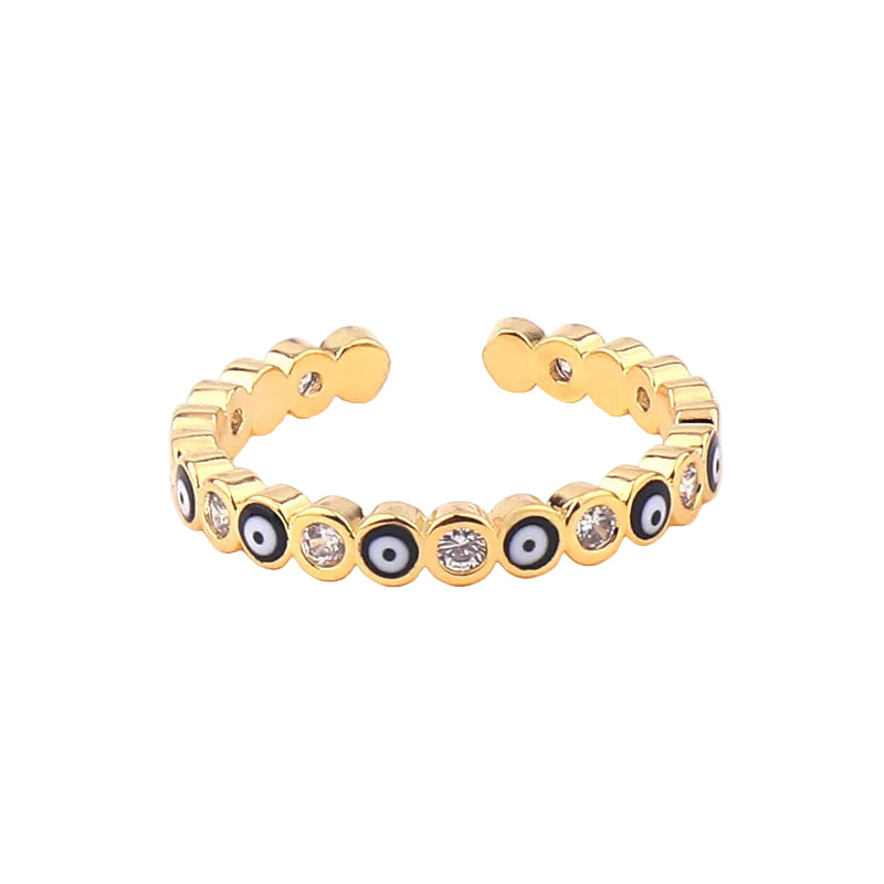 Gold Evela Occhio Ring