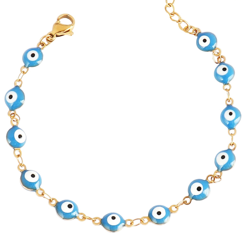 Gold Evela Occhio Bracelet